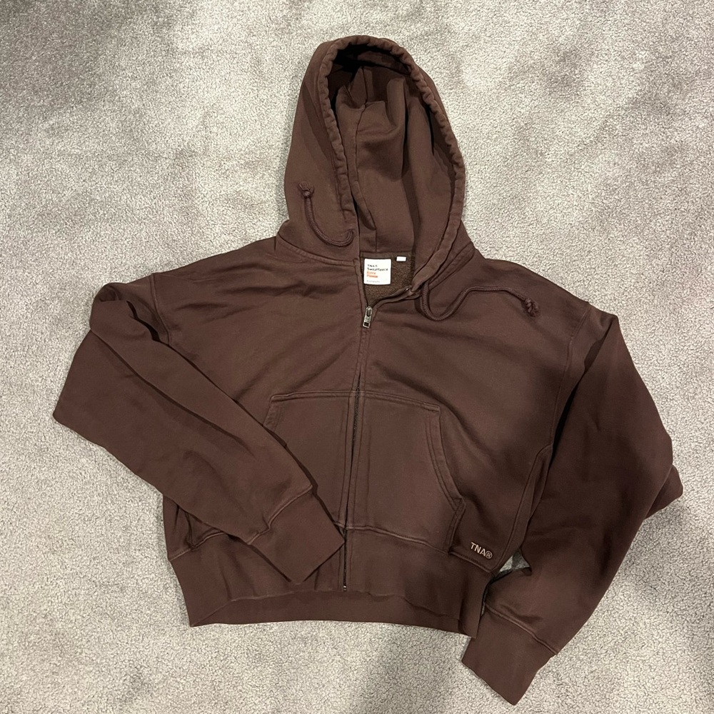 Aritzia crop Hoodie